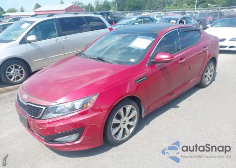 2012 Kia Optima Sx из США, поврежденный, VIN 5XXGR4A67CG088742